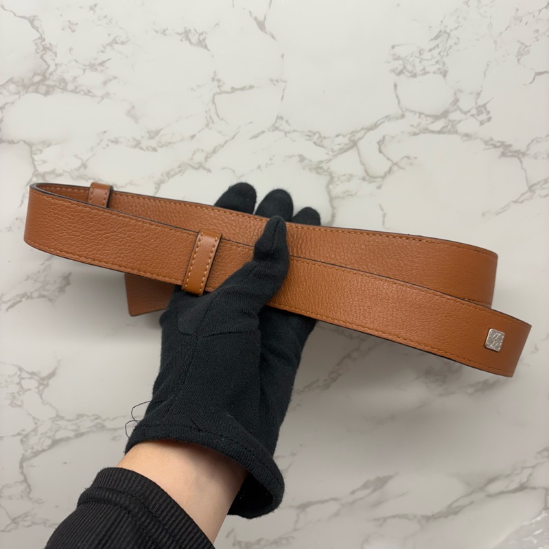 LOEWE羅意威｜Hammock Medium 子母吊床包 棕色焦糖色銀扣 中號-7