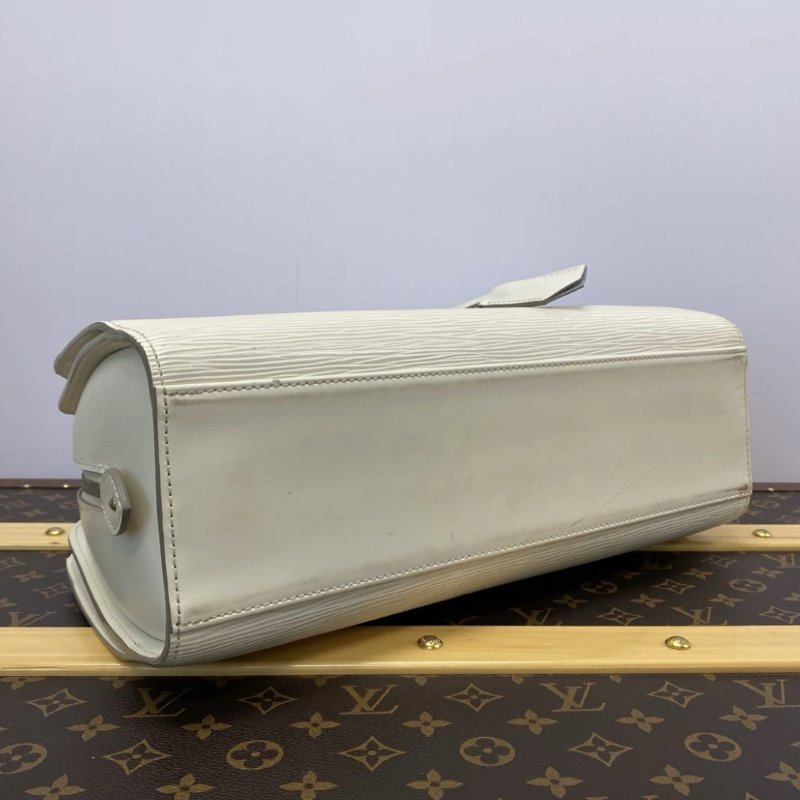 LV 白銀EPI水波紋手提包 35*21*12 98新配件塵袋-4