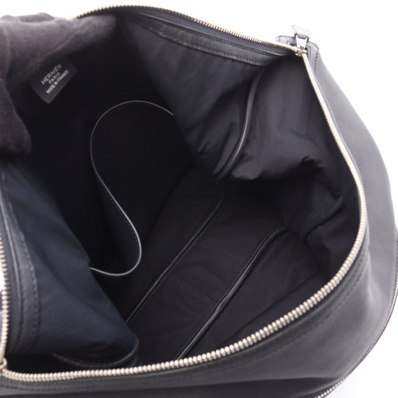 HERMES City Slide 中型單肩包 Evercalf 皮革海軍藍 nuit 二手 A SHW-2