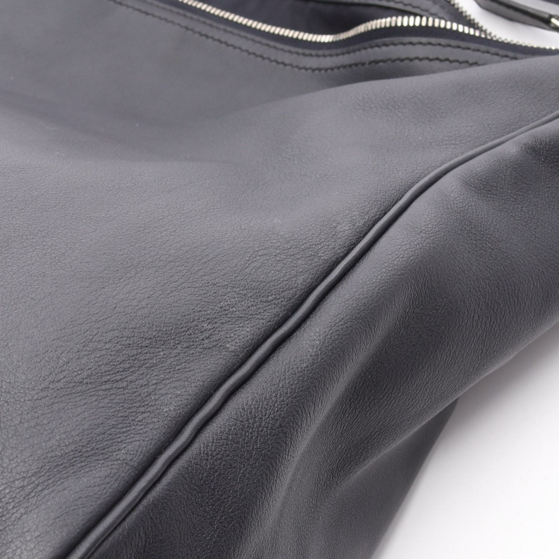 HERMES City Slide 中型單肩包 Evercalf 皮革海軍藍 nuit 二手 A SHW-9