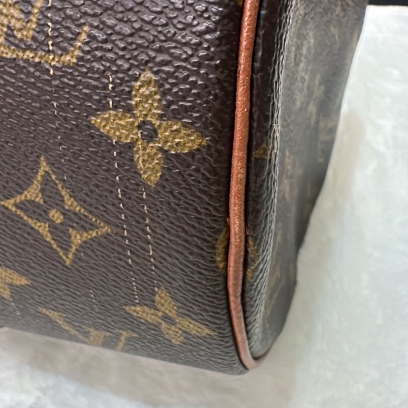 LV Monogram Papillon 日本中古 巴比龍包包-12