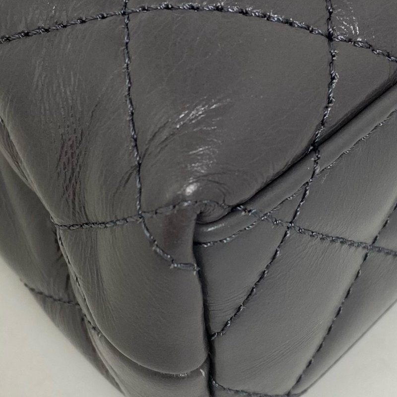 △ Chanel 香奈兒 Mini Kelly Gray Calfskin Gold Tone Metal Chain 2Way Bag AS4416 灰色小牛皮金色金屬鏈條兩用袋 AS4416 -257015739-12