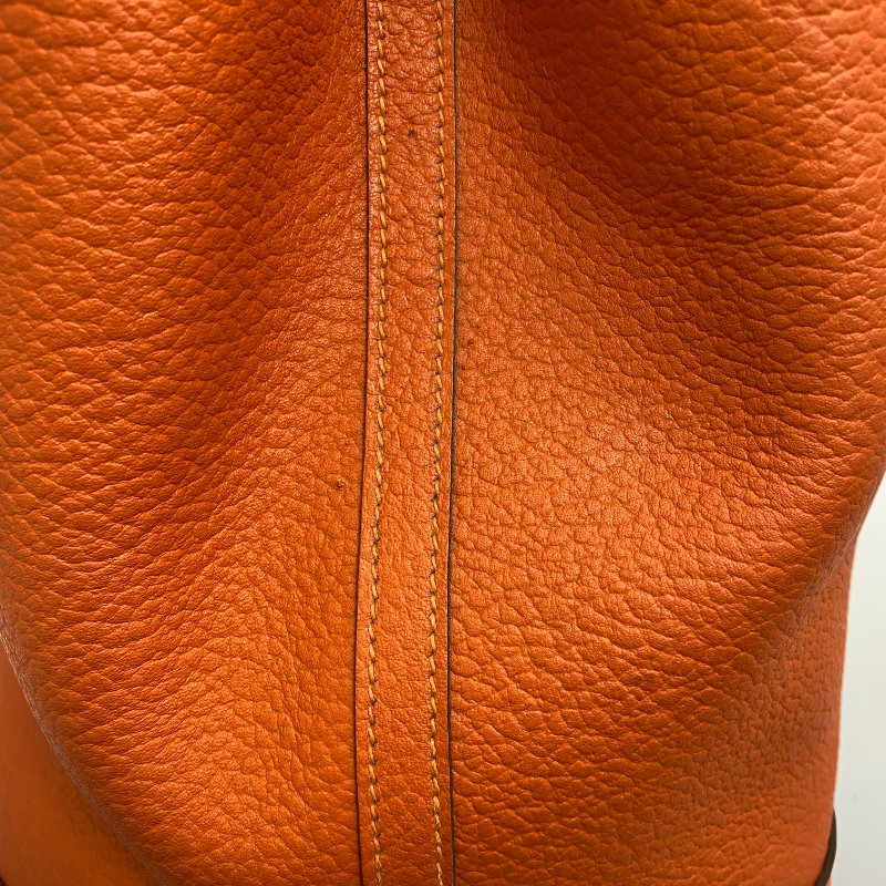△ Hermes 愛馬仕 Garden Party 36 Orange Negonda Calfskin Palladium-plated Hardware Handbag Stamp T 橙色小牛皮銀扣手袋T刻 -257016190-11