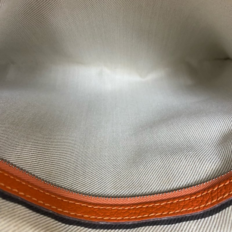 △ Hermes 愛馬仕 Garden Party 36 Orange Negonda Calfskin Palladium-plated Hardware Handbag Stamp T 橙色小牛皮銀扣手袋T刻 -257016190-25