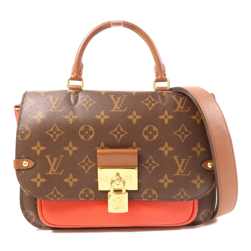 LOUIS VUITTON Monogram Vaugirard金扣手挽肩背兩用袋-0
