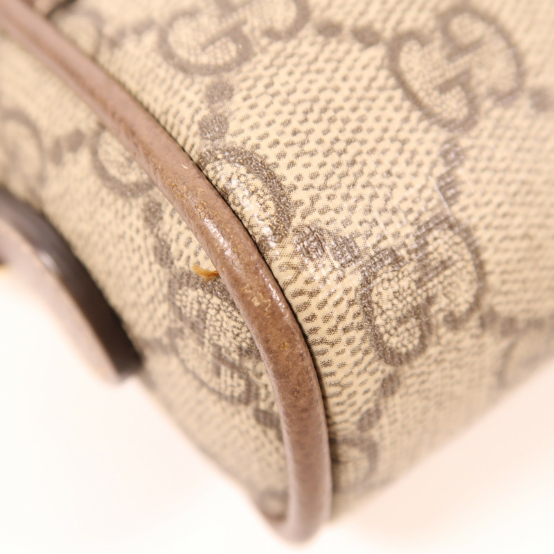 GUCCI 塗層帆布Ophidia Mini金扣肩背袋-6