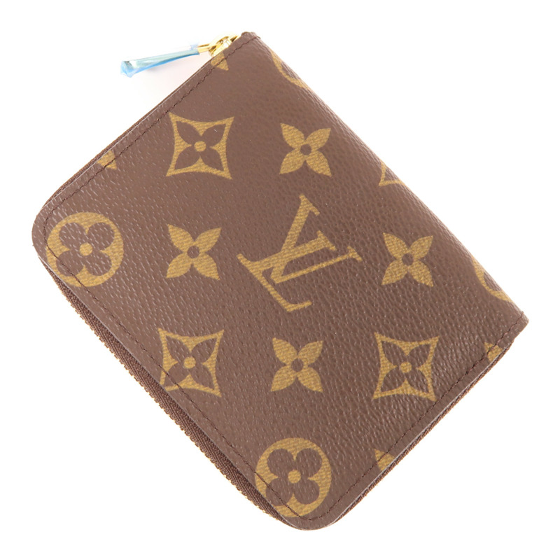 LOUIS VUITTON Monogram Zippy Coin Purse金扣錢包-3