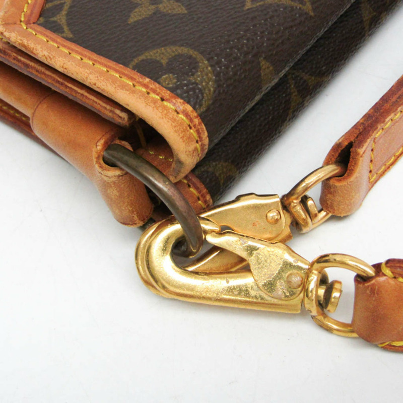 Louis Vuitton Monogram Sack Bifus M51310 男士、女士手提包、單肩包 棕色-8