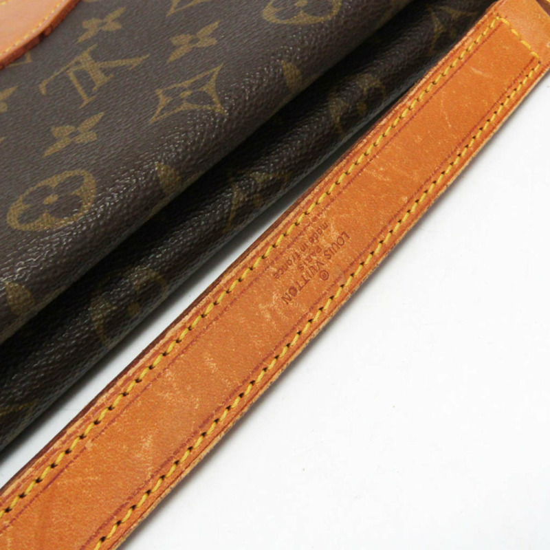 Louis Vuitton Monogram Sack Bifus M51310 男士、女士手提包、單肩包 棕色-10