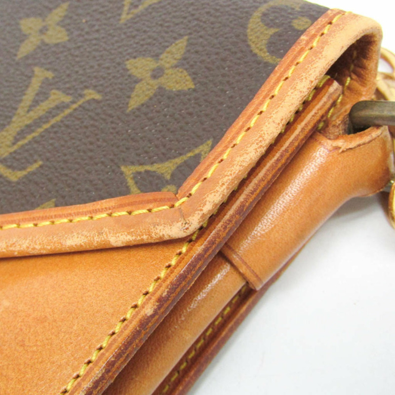 Louis Vuitton Monogram Sack Bifus M51310 男士、女士手提包、單肩包 棕色-14