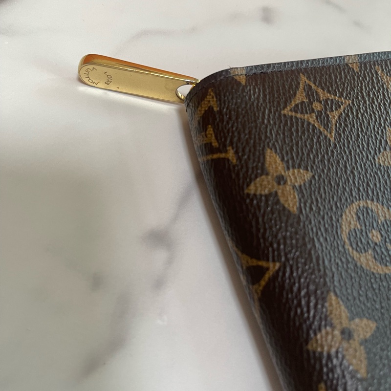 lv 長夾 粉紅色-1