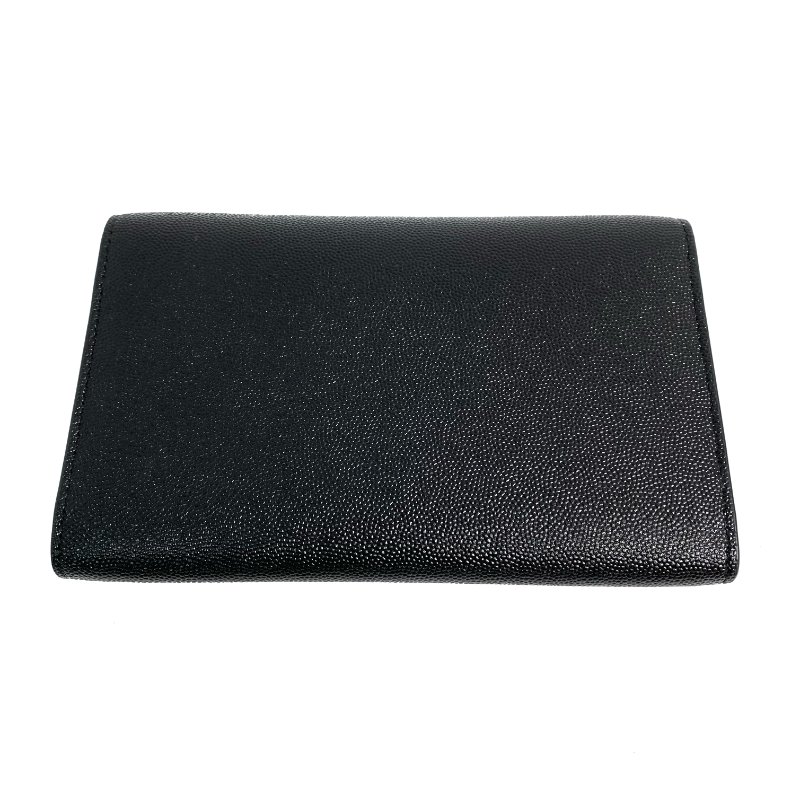 △ Saint Laurent 聖羅蘭 Black Caviar Skin Chain Shoulder Bag 黑色粒紋小牛皮鎖鏈肩背袋 - 257016790-2