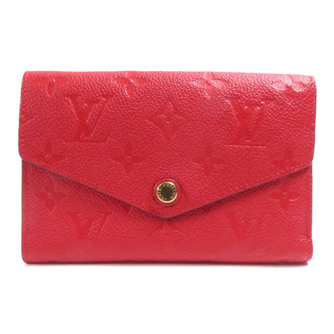 LOUIS VUITTON Monogram Empreinte Curieuse Compact金扣錢包