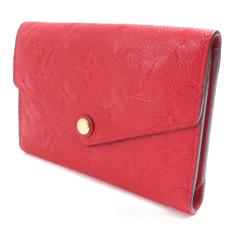 LOUIS VUITTON Monogram Empreinte Curieuse Compact金扣錢包-2