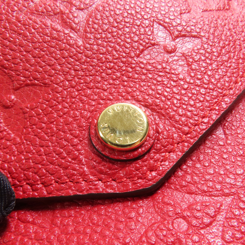 LOUIS VUITTON Monogram Empreinte Curieuse Compact金扣錢包-9
