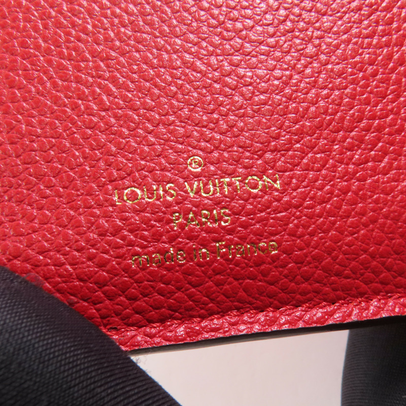 LOUIS VUITTON Monogram Empreinte Curieuse Compact金扣錢包-11