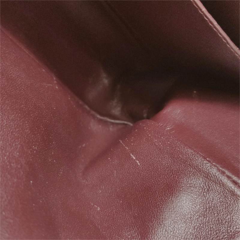 Chanel 2.55 Flag Bag 經典款 大號 油蠟皮 菱格絎縫 長方形旋扣 單肩包-10