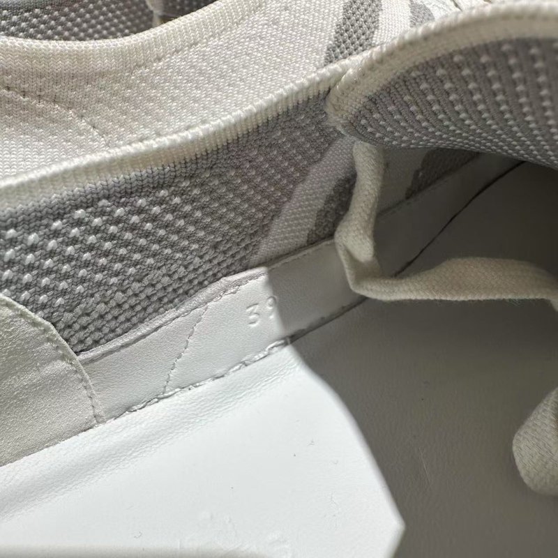 Hermes Sneaker Homme Mesh Technique Shoes 愛馬仕科技布白鞋-2