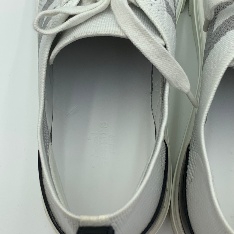 Hermes Sneaker Homme Mesh Technique Shoes 愛馬仕科技布白鞋-13