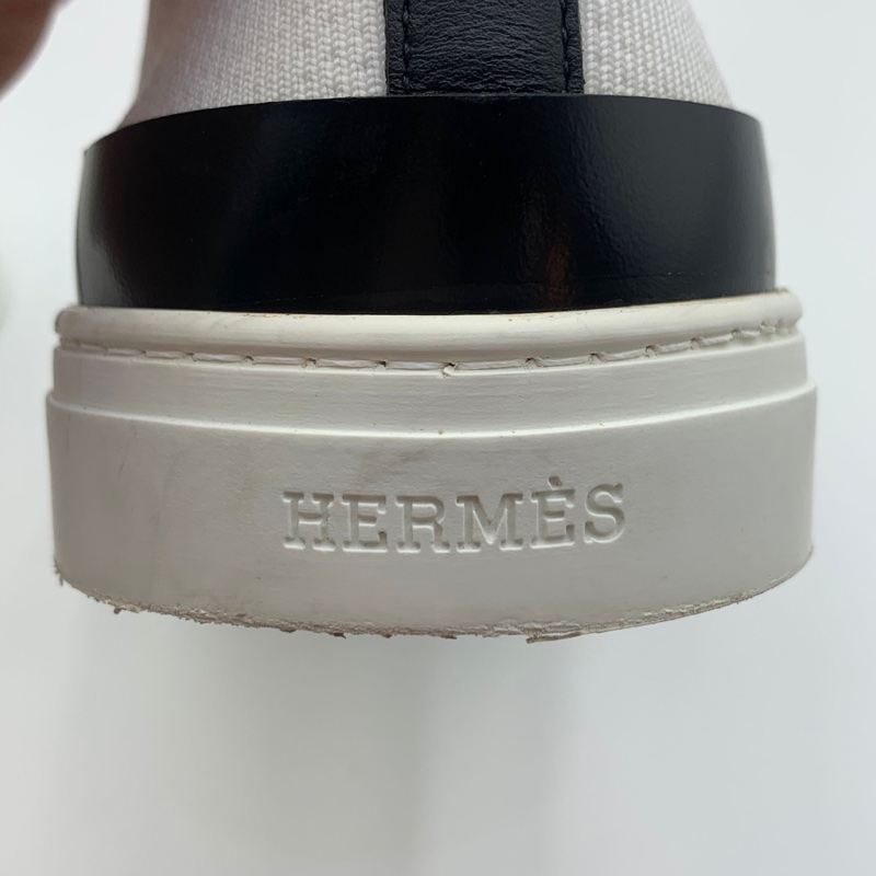 Hermes Sneaker Homme Mesh Technique Shoes 愛馬仕科技布白鞋-18