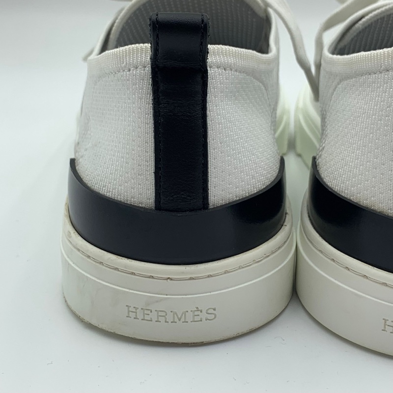 Hermes Sneaker Homme Mesh Technique Shoes 愛馬仕科技布白鞋-23
