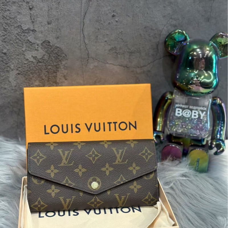 LV Sarah長夾/錢包 👛 8月離櫃品 全新全套包裝 🎁-0