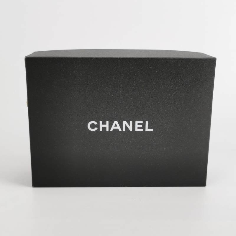 Chanel Travel Line 帆布 拼色 雙C Logo 冰格紋 中古手提包-7