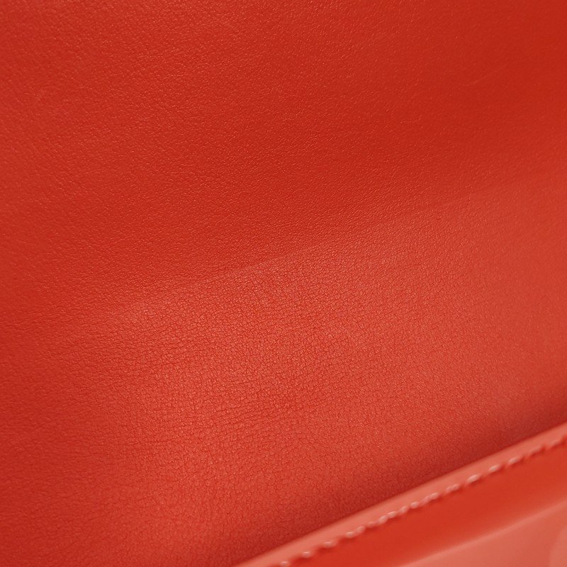 Chanel Leboy 季節限定款 小號 漆皮 菱格絎縫 方形 雙C鎖扣 單肩包-20