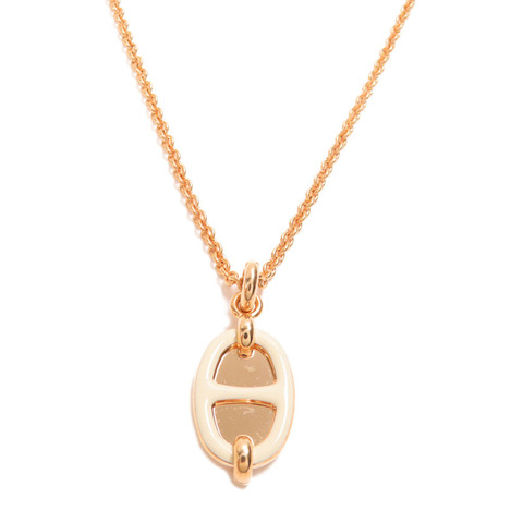 HERMES 金屬Mini Maillon項鍊