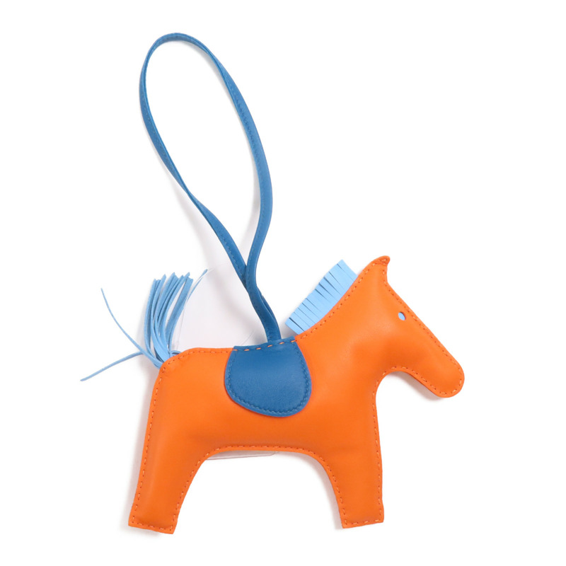 HERMES Milo皮革Rodeo MM掛飾-1