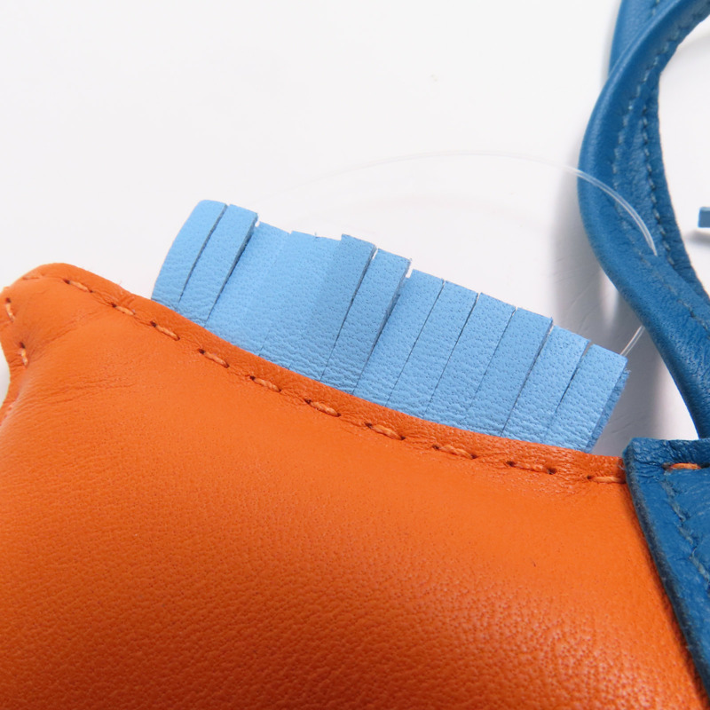 HERMES Milo皮革Rodeo MM掛飾-3
