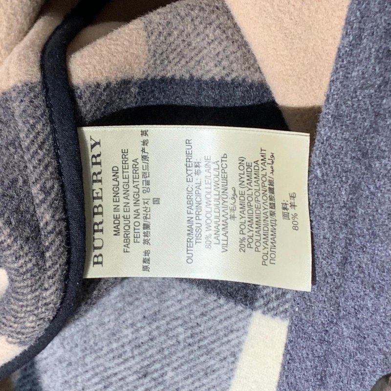Burberry/巴寶莉 中長款男裝外套 牛角扣皮毛一體棉服 經典款連帽戰地獵人裝 走秀款-5