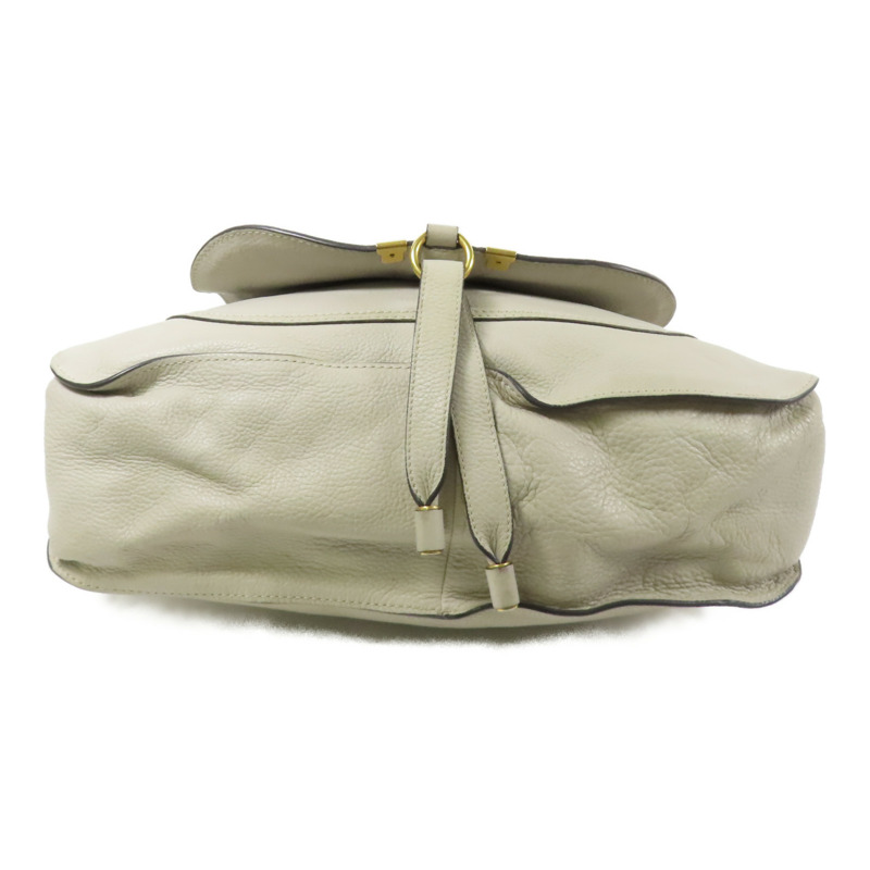 Chloe 牛皮皮革Marcie金扣肩背袋-3