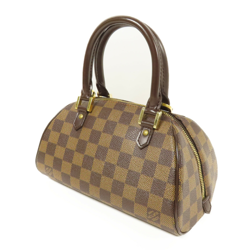 LOUIS VUITTON Damier Rivera Mini金扣手挽袋-1