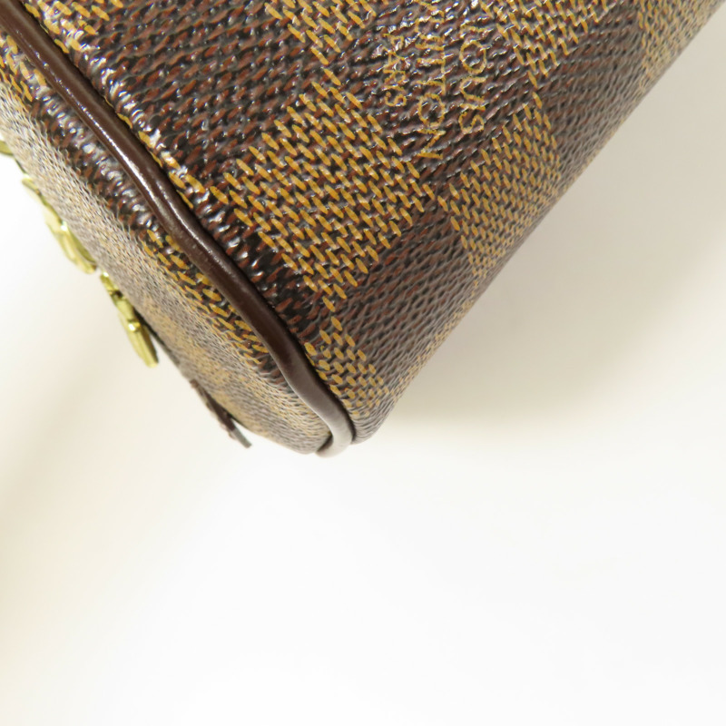 LOUIS VUITTON Damier Rivera Mini金扣手挽袋-7