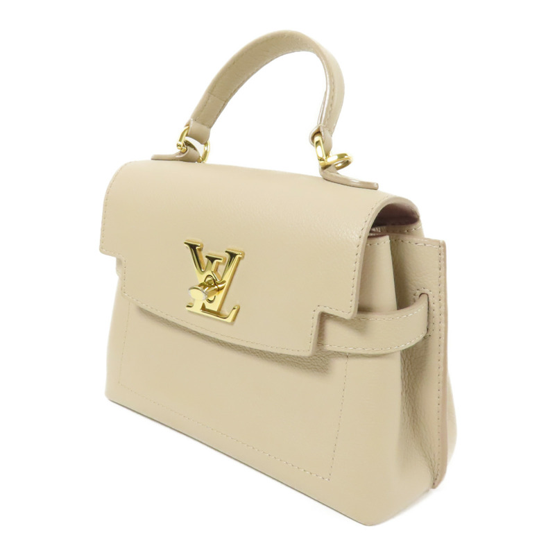 LOUIS VUITTON 牛皮皮革Lockme Ever Mini金扣手挽肩背兩用袋-1