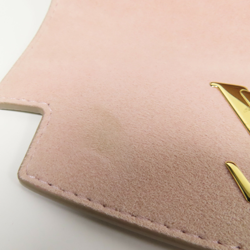 LOUIS VUITTON 牛皮皮革Lockme Ever Mini金扣手挽肩背兩用袋-13