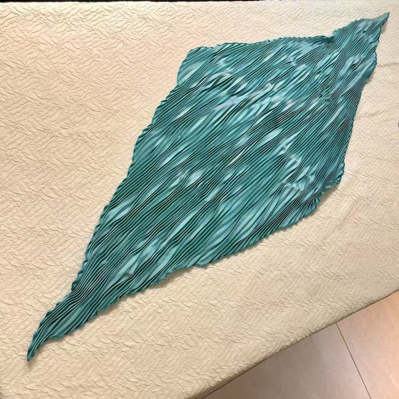 HERMES愛馬仕配飾 經典褶皺款小絲巾 手柄巾/多用途絲巾-3