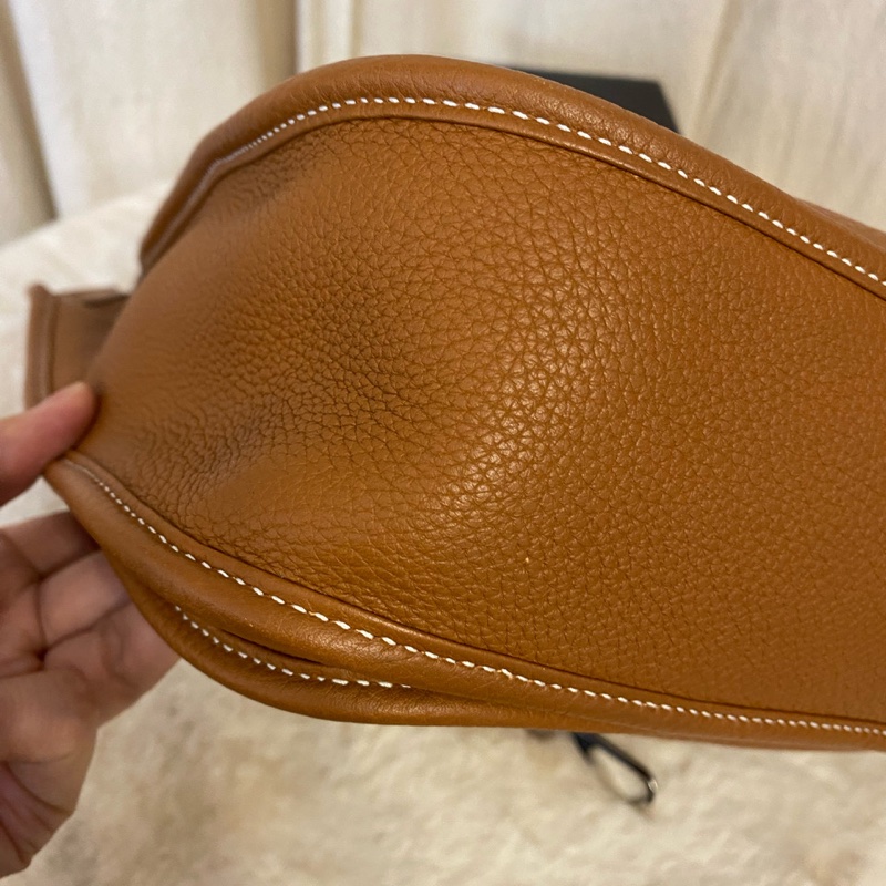 Hermes Evelyne 33 金棕银扣-4