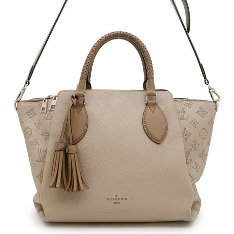 Louis Vuitton Monogram Mahina Omea 手提包 M55031，兩用流蘇的單肩包