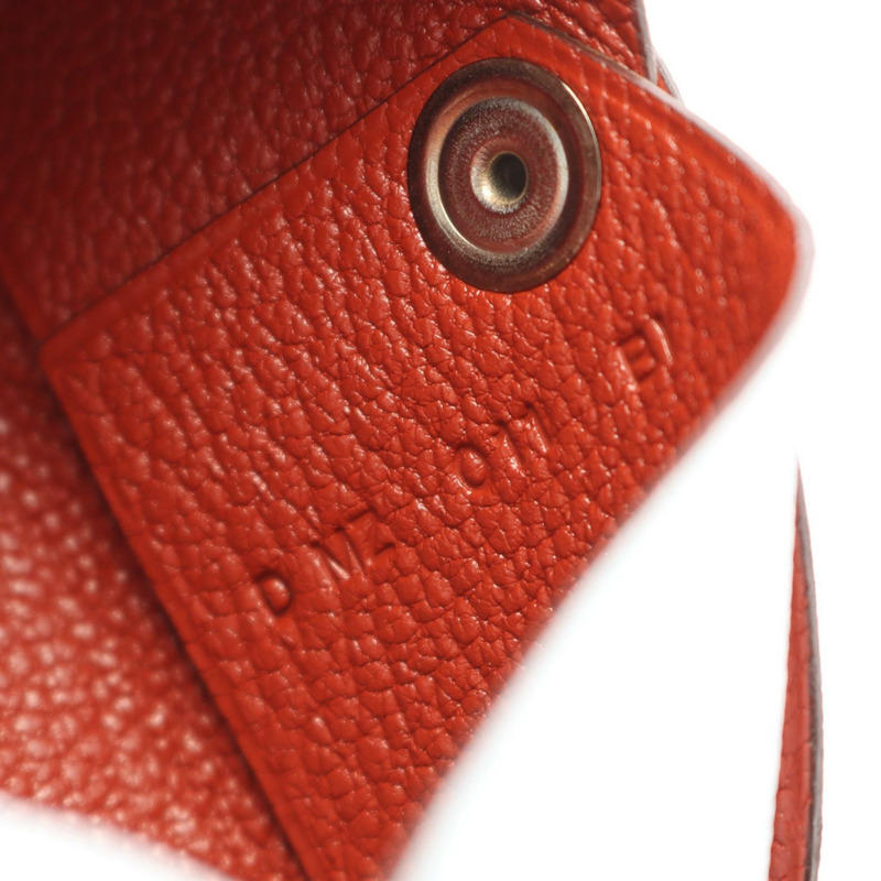 愛馬仕 Calvi Verso 零皮夾/皮夾，山羊皮材質，藍色，二手，女士，D SHW-4