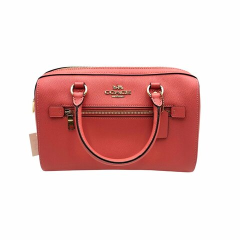 【美收精品】COACH 紅色肩背包 B-698【隔月月中將轉賣至日本 上架期限30天】
