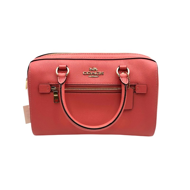 【美收精品】COACH 紅色肩背包 B-698【隔月月中將轉賣至日本 上架期限30天】-0