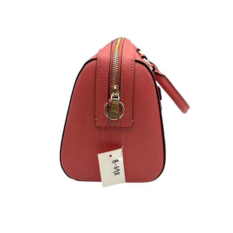 【美收精品】COACH 紅色肩背包 B-698【隔月月中將轉賣至日本 上架期限30天】-2