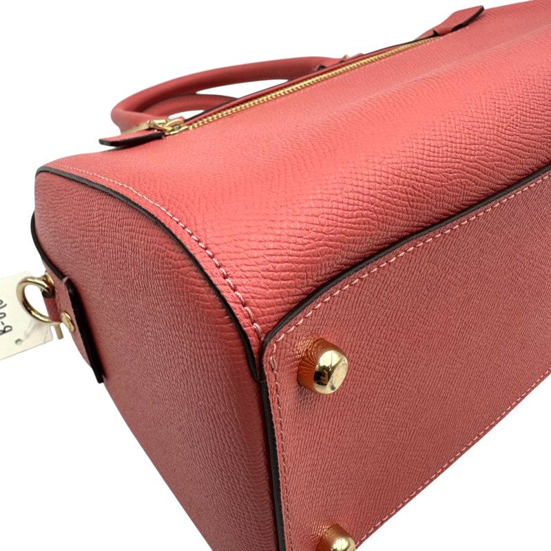 【美收精品】COACH 紅色肩背包 B-698【隔月月中將轉賣至日本 上架期限30天】-4