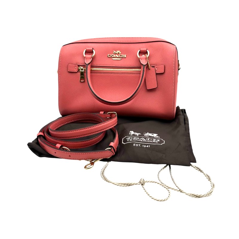 【美收精品】COACH 紅色肩背包 B-698【隔月月中將轉賣至日本 上架期限30天】-13