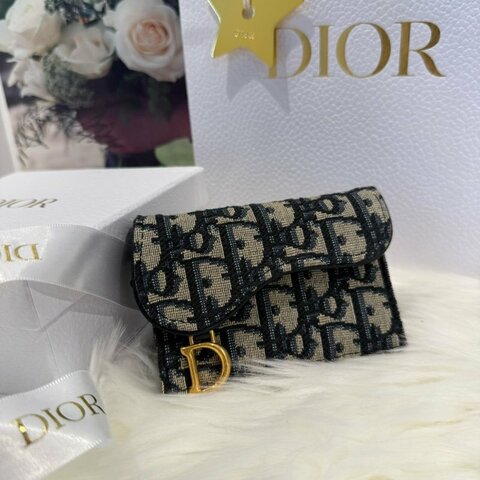 Dior Saddle Bloom 卡夾 全新