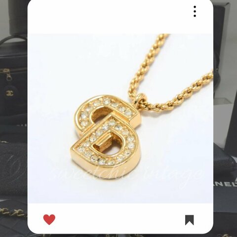 8月新品上架 🔥甜價 限時折扣 💖 ✨ Christian Dior CD 水鑽 項鍊 CD 氣質款頸鏈 經典DIOR 頸項款