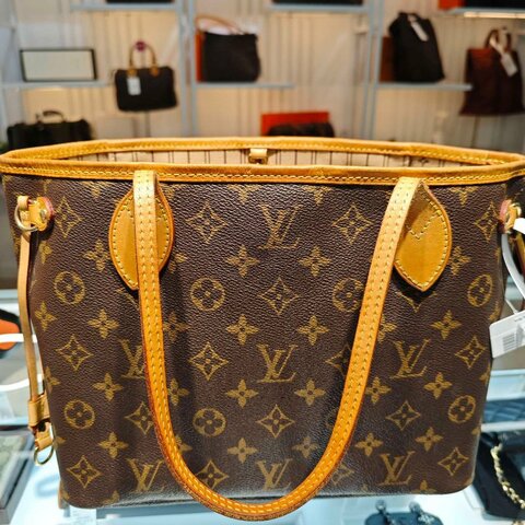 Louis Vuitton LV Neverfull購物袋 老花單肩托特包 經典熱門女包 容量大 自重輕 耐磨耐造 永不過時的款式