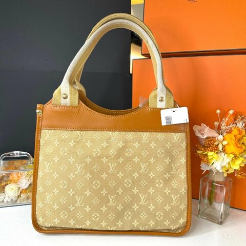 LV Monogram Mini Sack Catrain罕有姜黃色 老花手提包